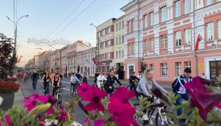 массовый велопробег в гомеле
