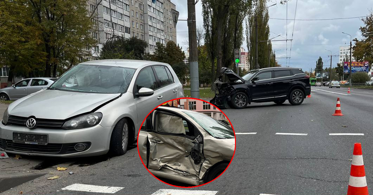 Серьёзное ДТП на Сельмаше в Гомеле: в больницу доставлены три человека