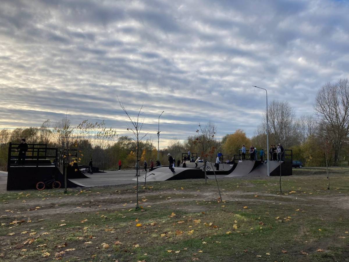 скейт-парк на каменщикова Гомель молодежь