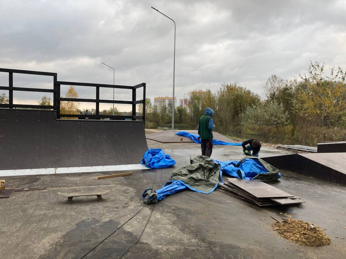 Скейтпарк на каменщикова гомель