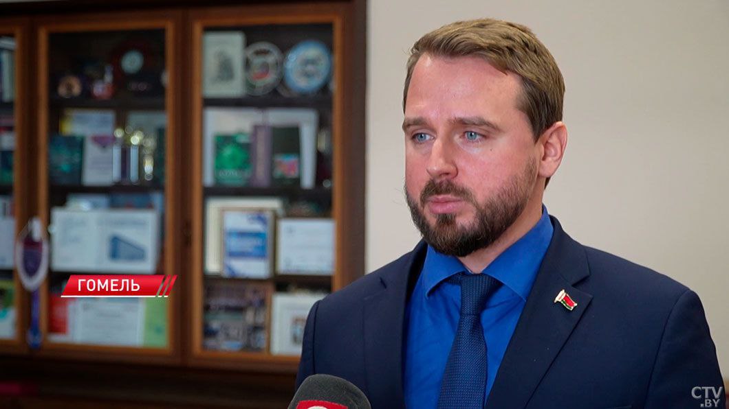 Ректор Гомельского медуниверситета профессор Игорь Стома
