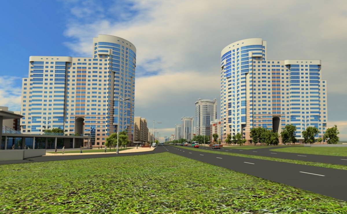 Снос старой застройки Барыкина Гомель