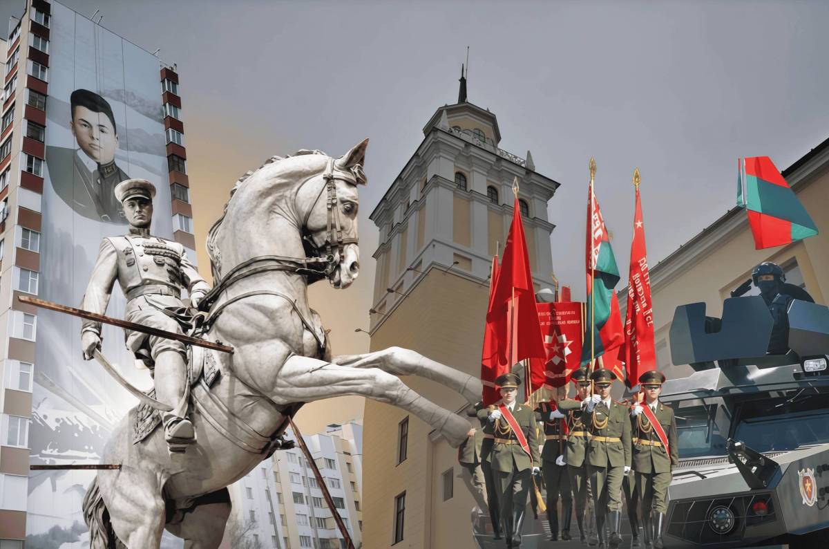 Годовщина освобождения Гомеля: парад, муралы и открытие памятника маршалу