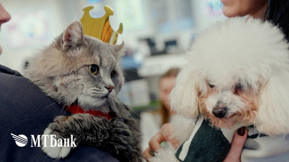 К мероприятию присоединились и сотрудники банка: они тоже привели своих питомцев – собак и кошек.