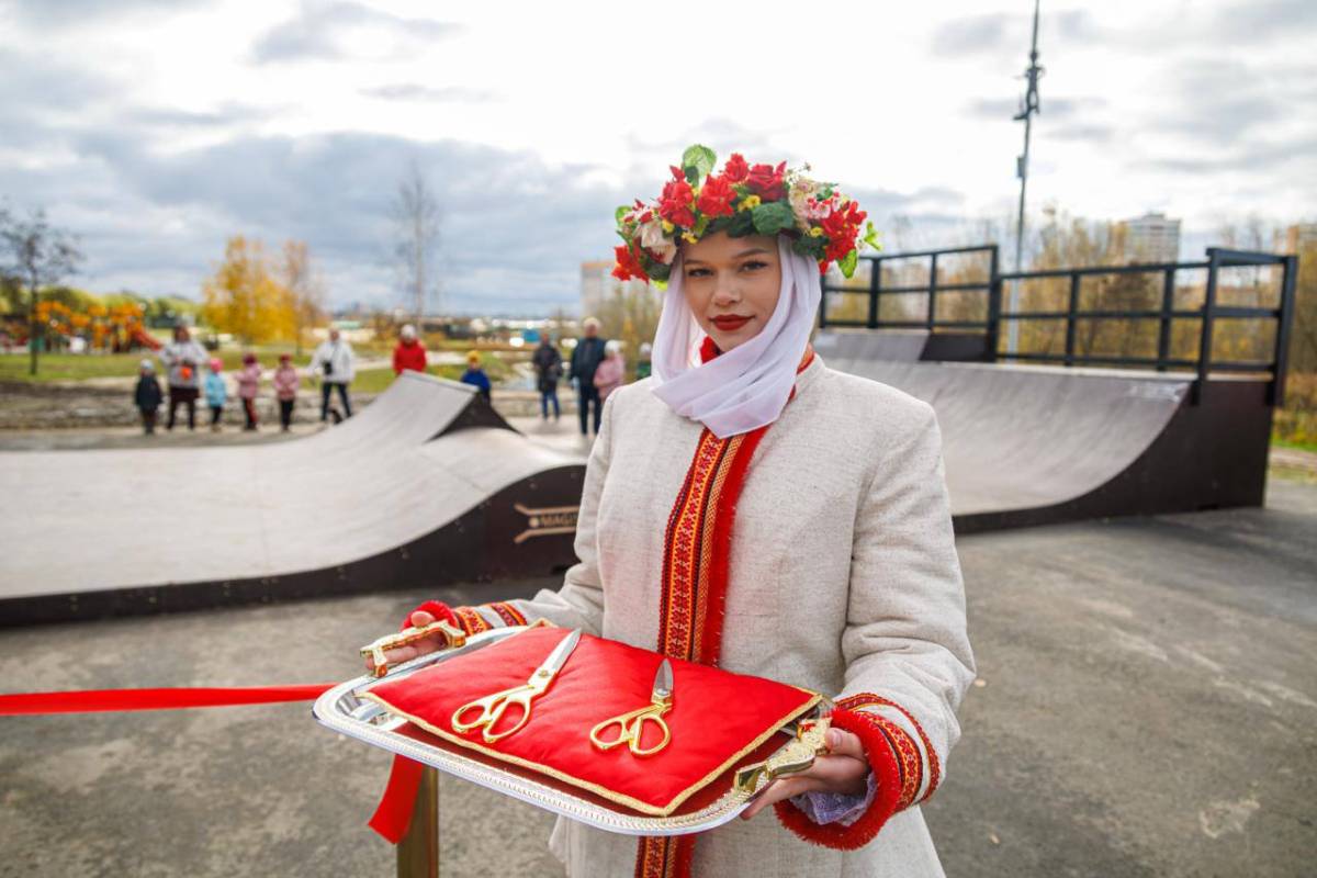В Гомеле открыли скейт-парк