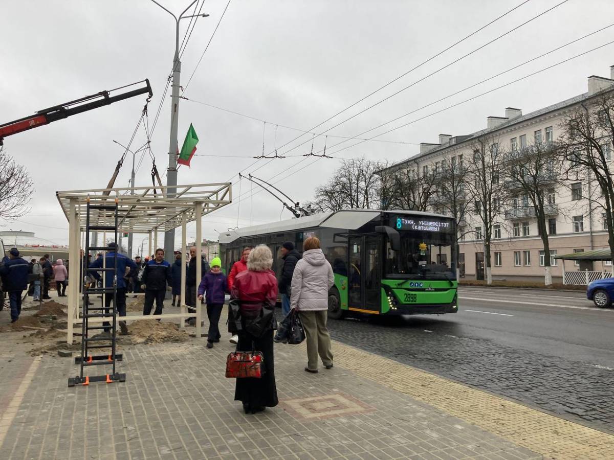 новая остановка в гомеле на 8 марта