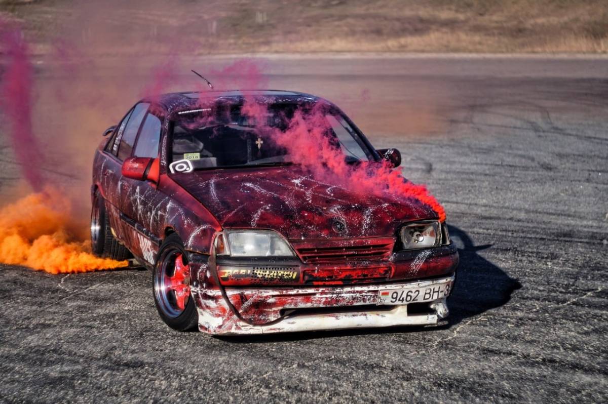 Opel Omega - дрифт проект