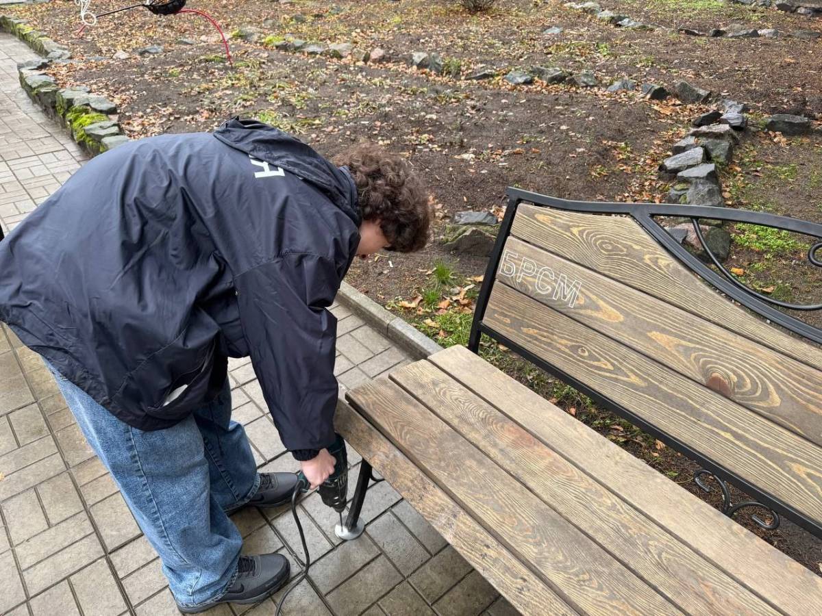 В Гомеле появились новые «скамейки добра»