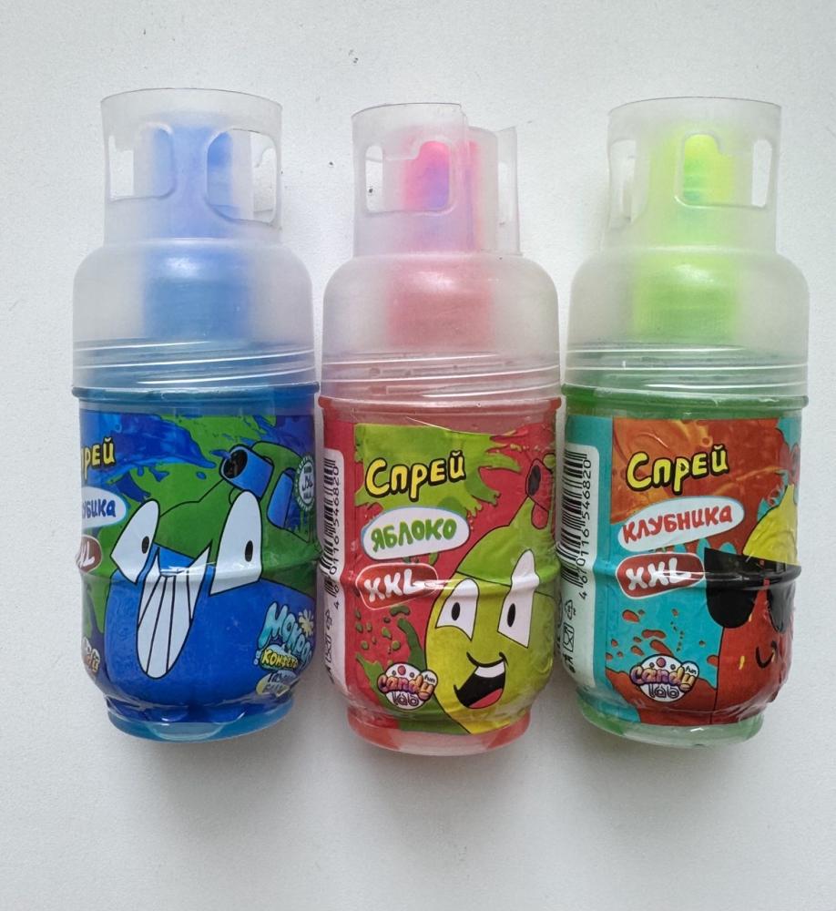 Жидкие конфеты и спреи: запрещённые консерванты