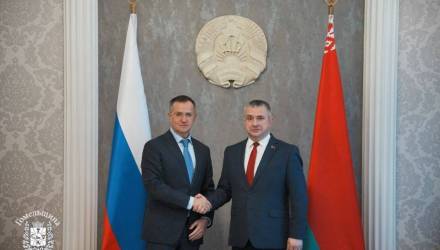 Владимир Мединский на празднике освобождения в Гомеле