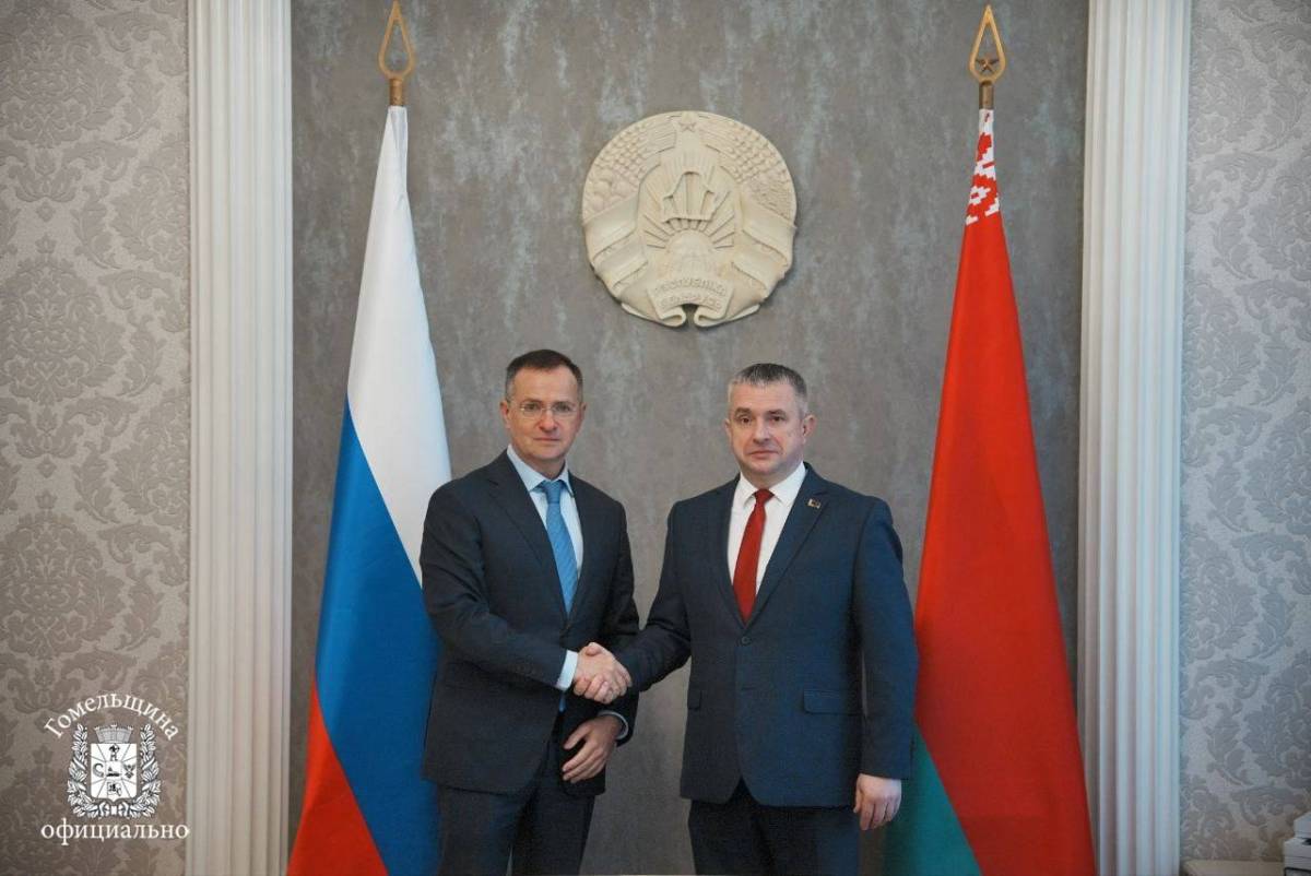 Владимир Мединский на празднике освобождения в Гомеле