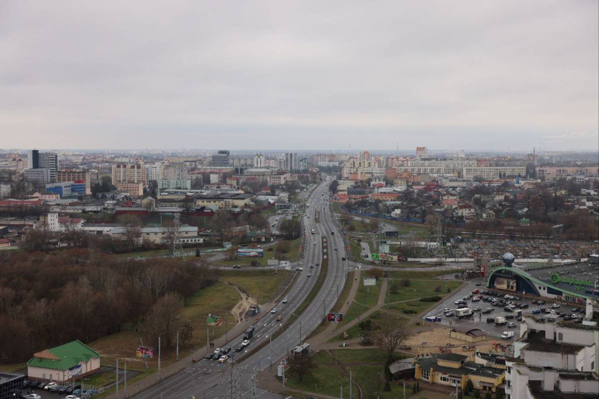 С вершины нового 24-этажного дома открываются виды, которые ранее можно было увидеть разве что с квадрокоптера.