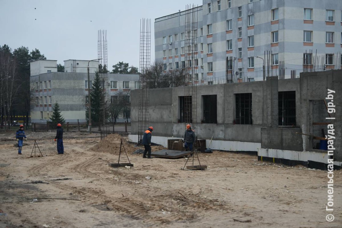Хирургический корпус онкодиспансера в Гомеле