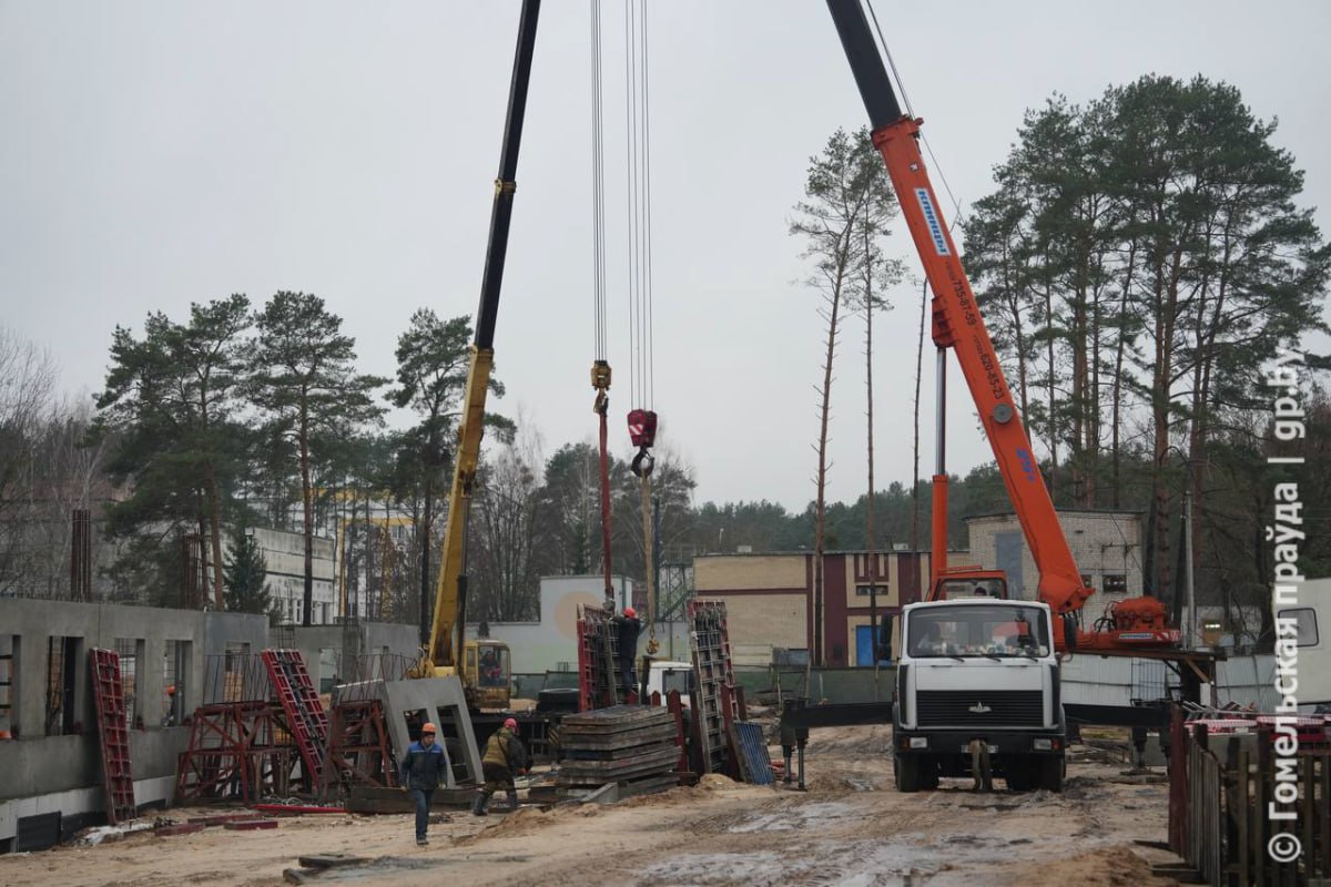 Хирургический корпус онкодиспансера в Гомеле