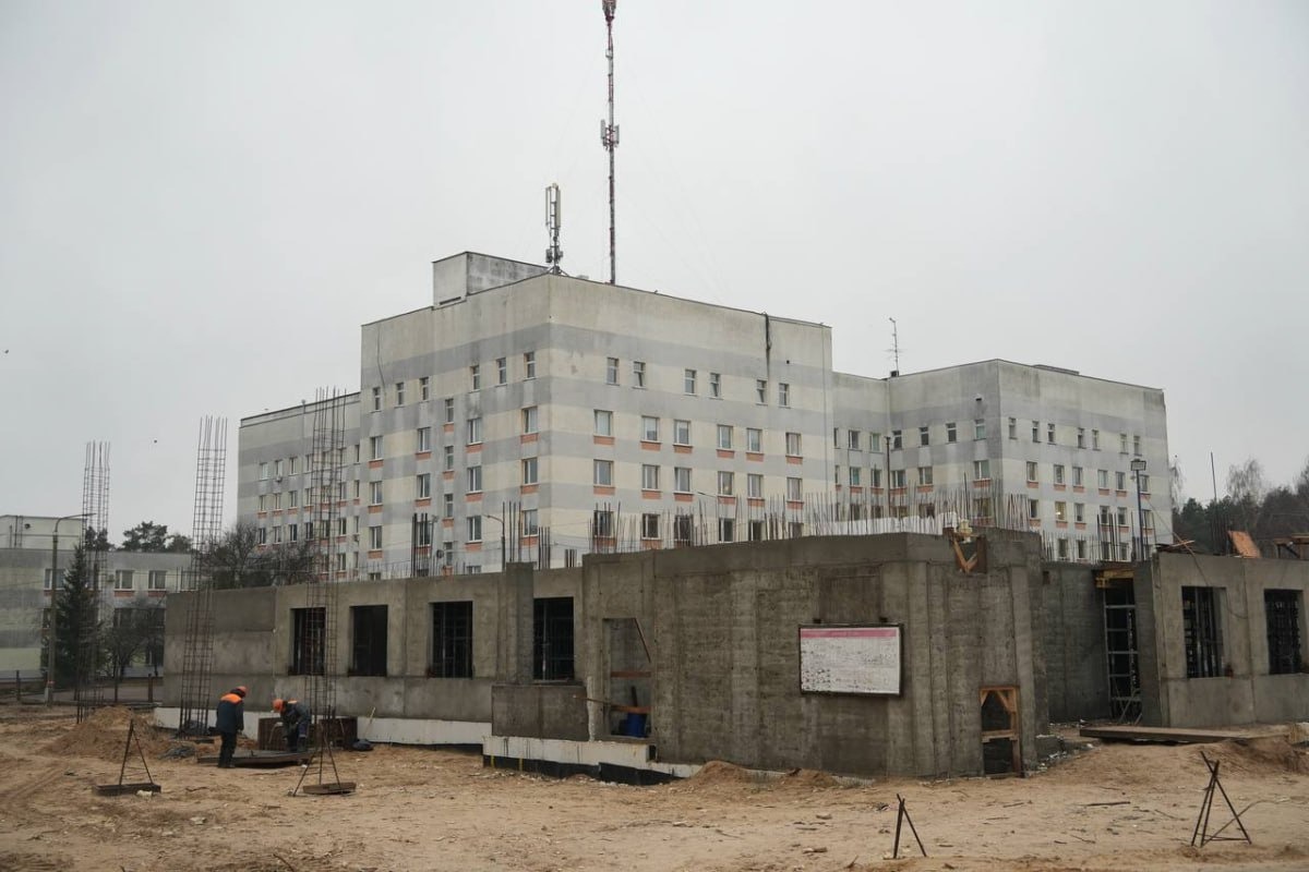 Хирургический корпус онкодиспансера в Гомеле