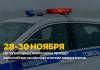 ГАИ объявила рейды на Гомельщине с 28 по 30 ноября: что будут проверять
