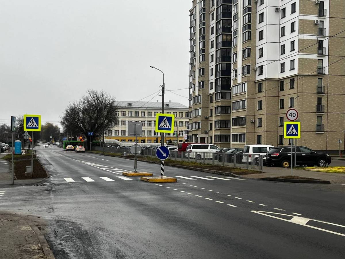 Движение в Гомеле по улице Гомельской вновь открыто после ремонта