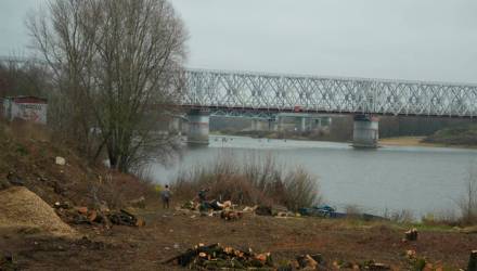 Гомель Монастырек, строительство дамбы, Гомель паводок, Гомель МЧС