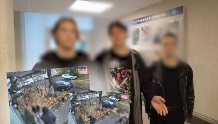 В Гомеле взрослые студенты играли в «командос» и попали в милицию