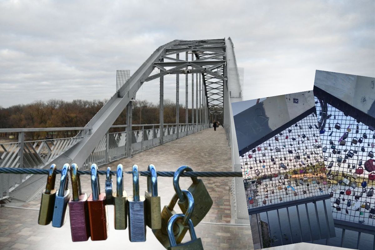 Замки на мосту в Гомеле запретили: теперь это считается порчей имущества
