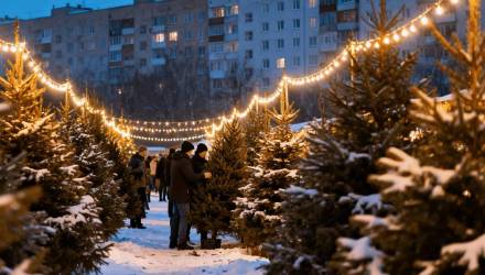 Где купить ёлку в Гомеле: полный список елочных базаров 2025