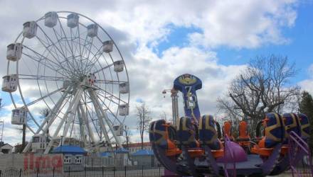 Зимний парк аттракционов в Гомеле откроется на праздники