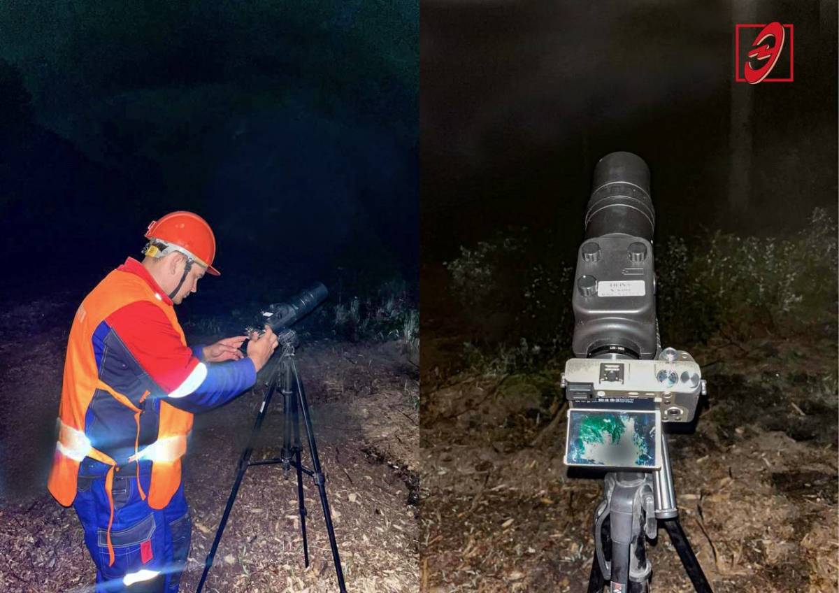 Осмотр линий электропередачи проводится с использованием электронно-оптического дефектоскопа «Филин 6»