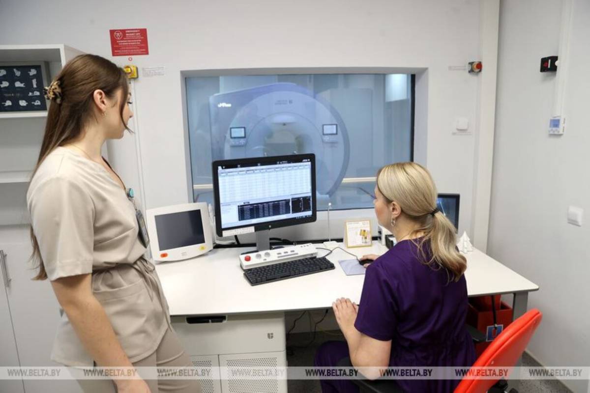 В Жлобине открыли кабинет МРТ