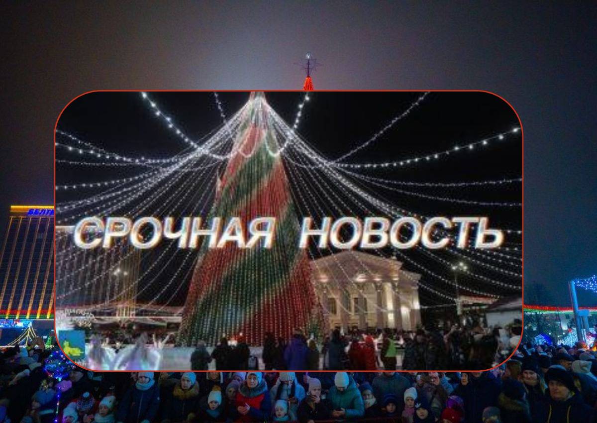 Перенос новогоднего праздника «Зажигаем ёлку вместе» в Гомеле