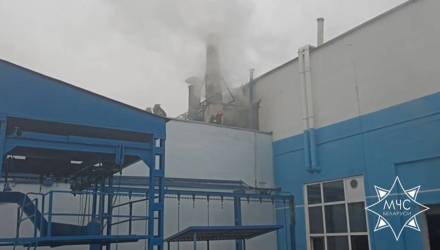 Сообщение о задымлении поступило в службу МЧС днём