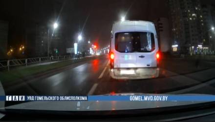 Почти 2 промилле - в Гомеле задержали пьяного водителя маршрутки