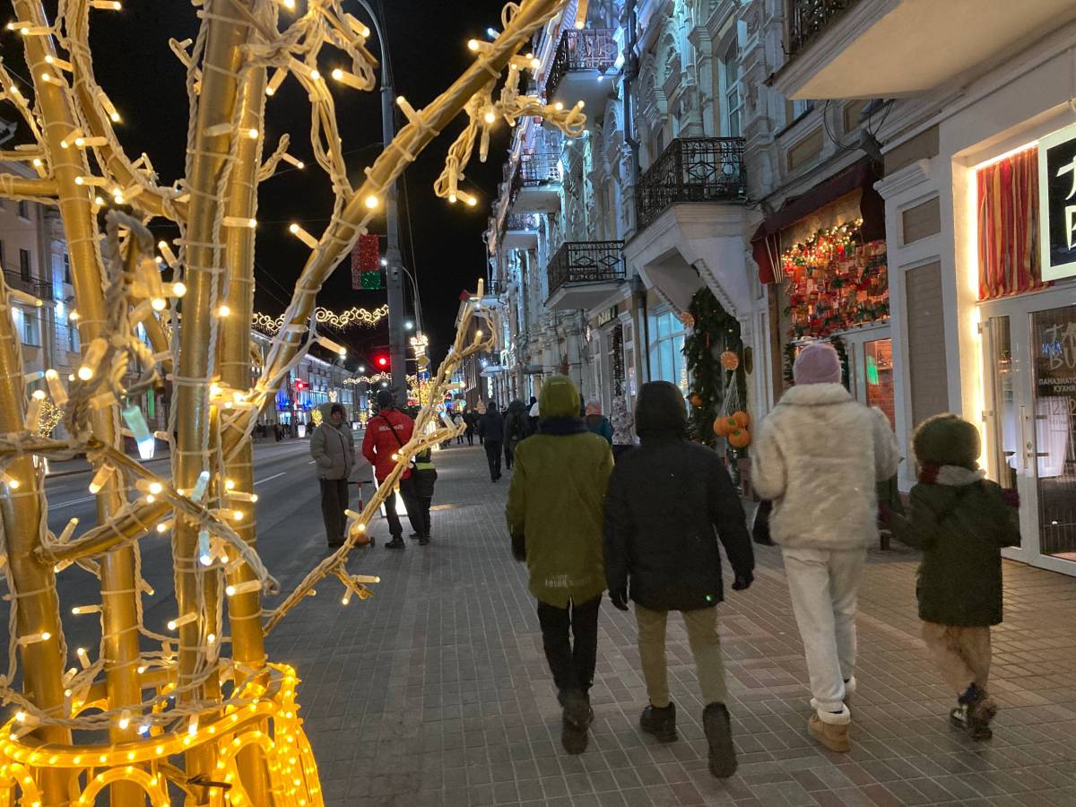 новогодний Гомель