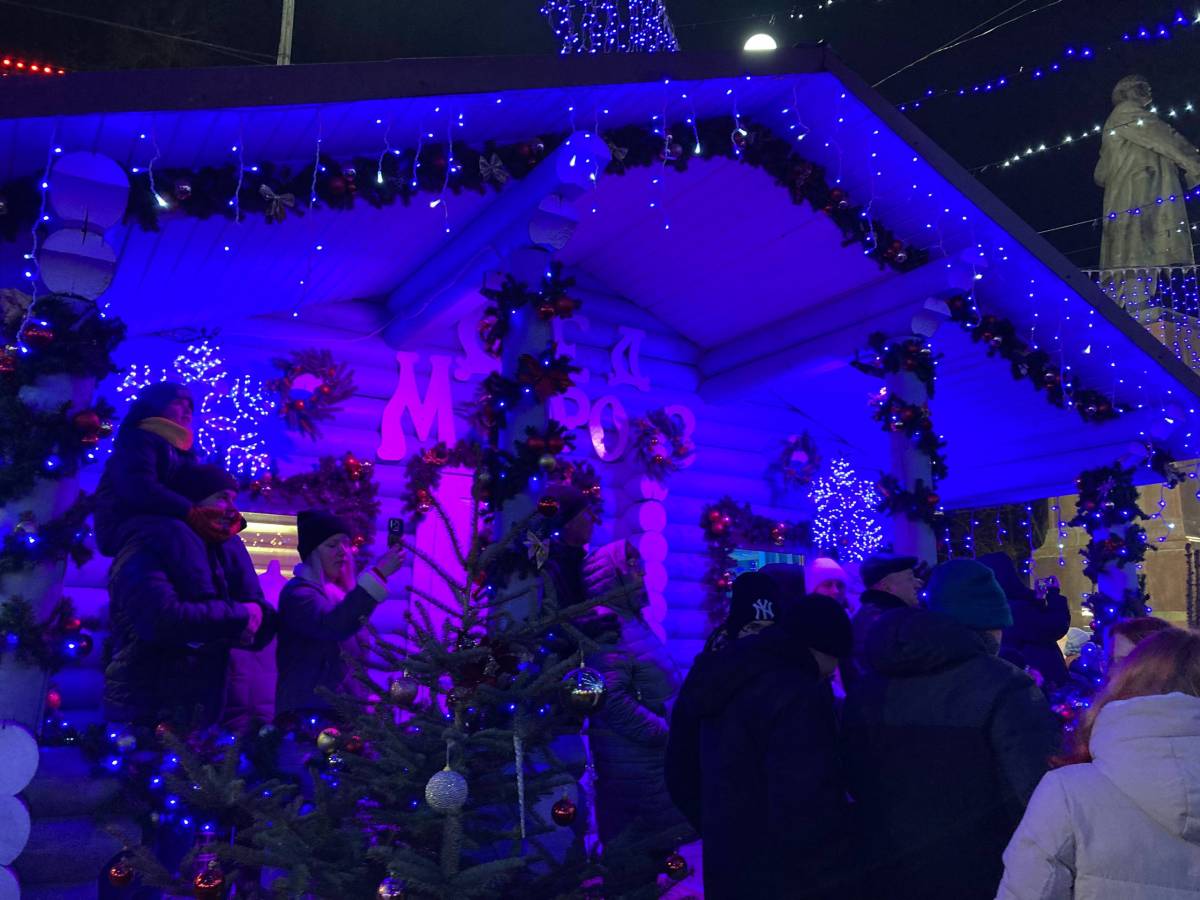 резеденция деда мороза в Гомеле