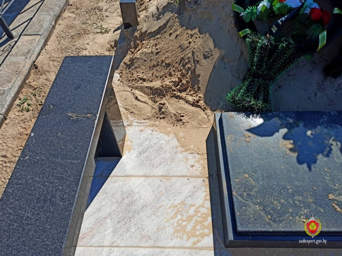 На место прибыли эксперты Гомельского межрайонного отдела ГКСЭ