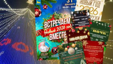 Где встретить Новый год в Гомеле: праздничные площадки города