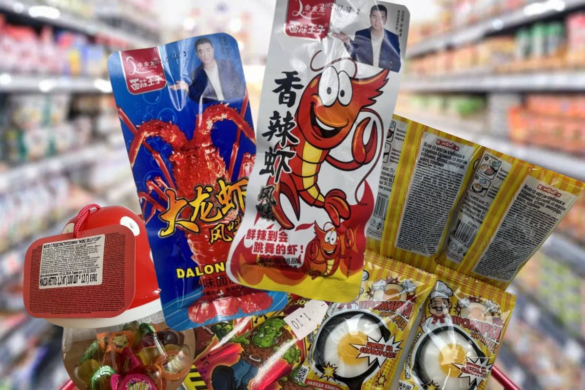 Госстандарт Беларуси запретил ряд детских сладостей и китайских снеков