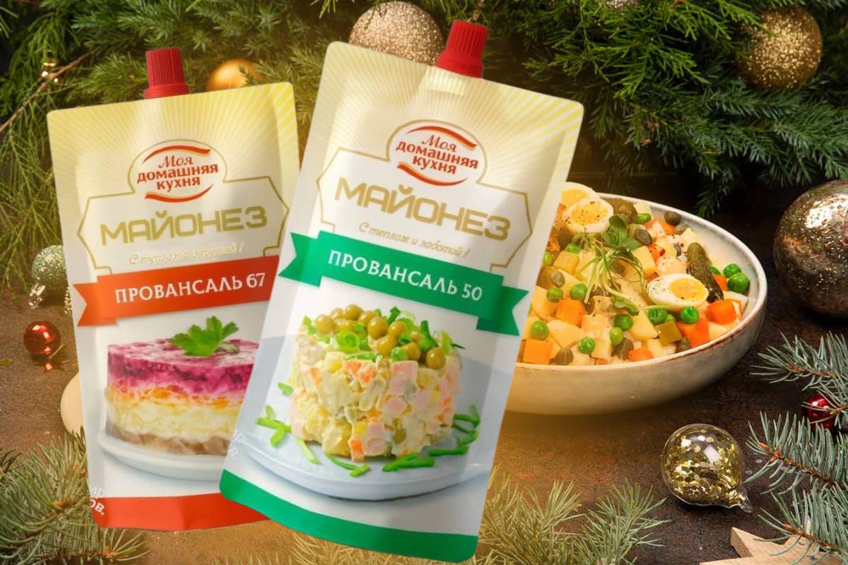 Гомельский майонез «Провансаль» вышел в упаковке дой-пак