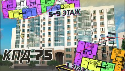 С 18 декабря в Гомеле открывают приём заявок на квартиры в КПД-75