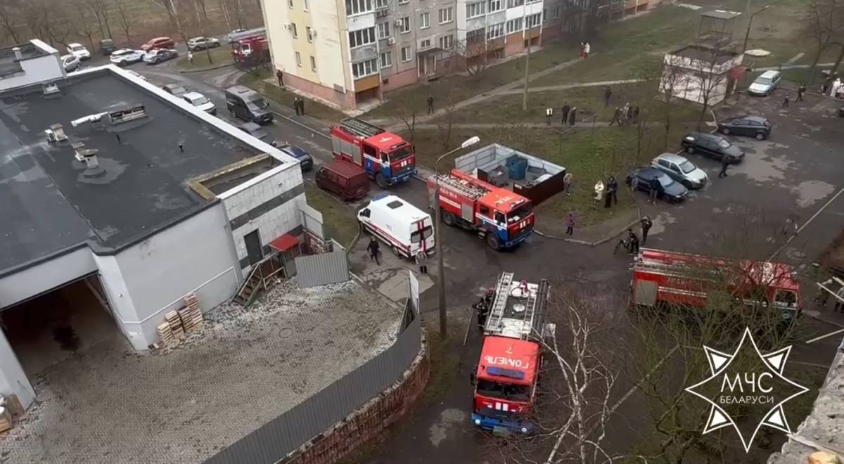 Силы и средства ЧП в Гомеле