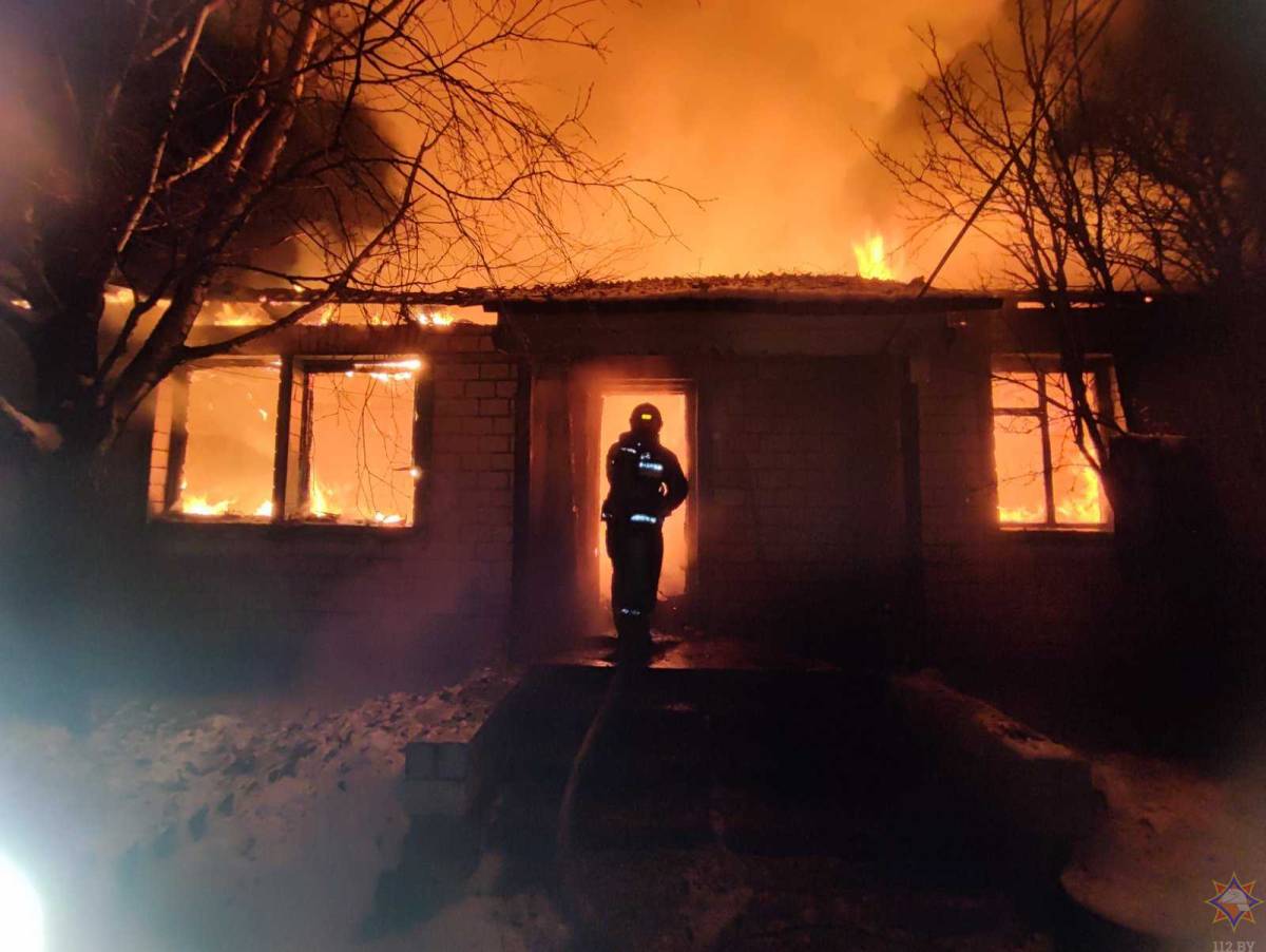 В Буда-Кошелевском районе на пожаре погиб мужчина