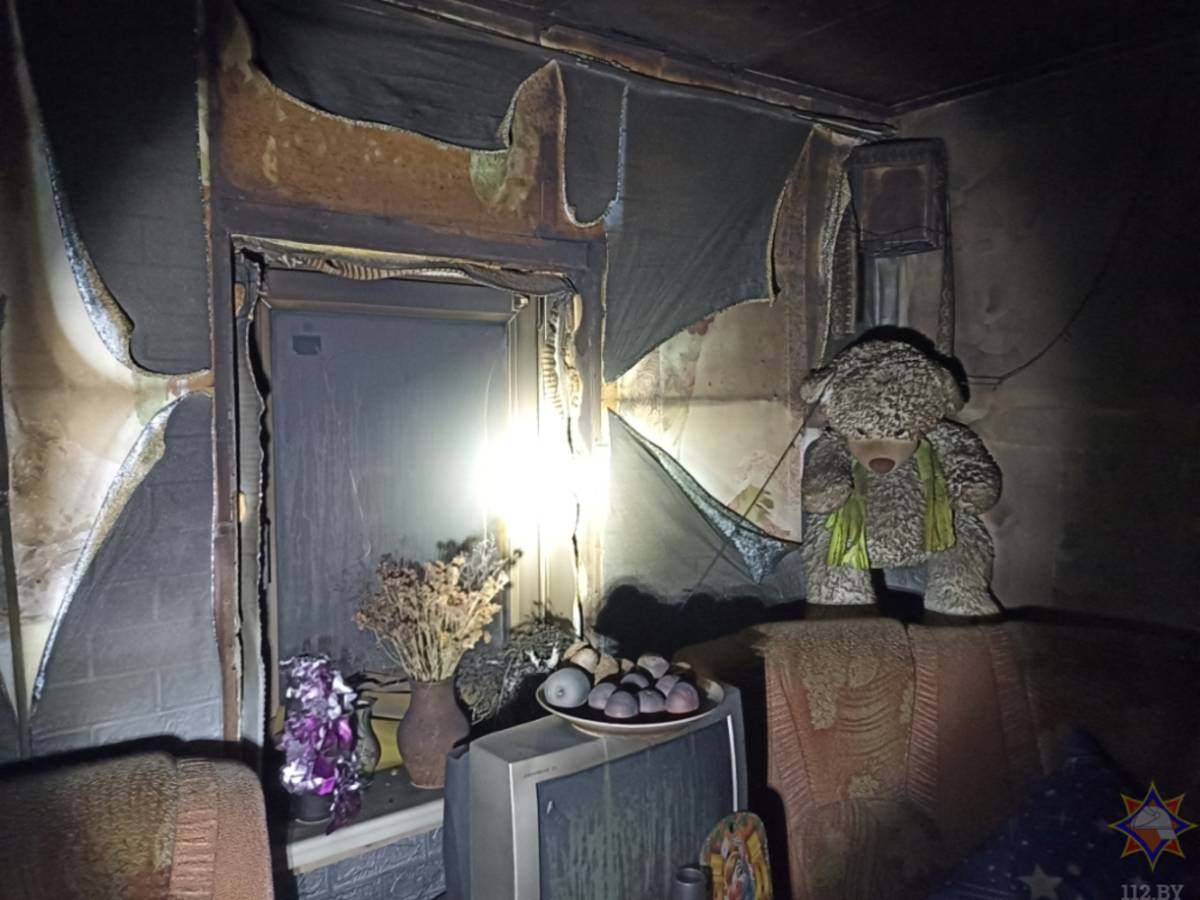 Пожар в Гомеле: в доме на Загородной погибли супруги