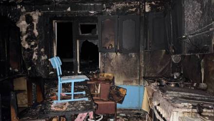 В Гомеле и агрогородке Заширье на пожарах спасены мужчины