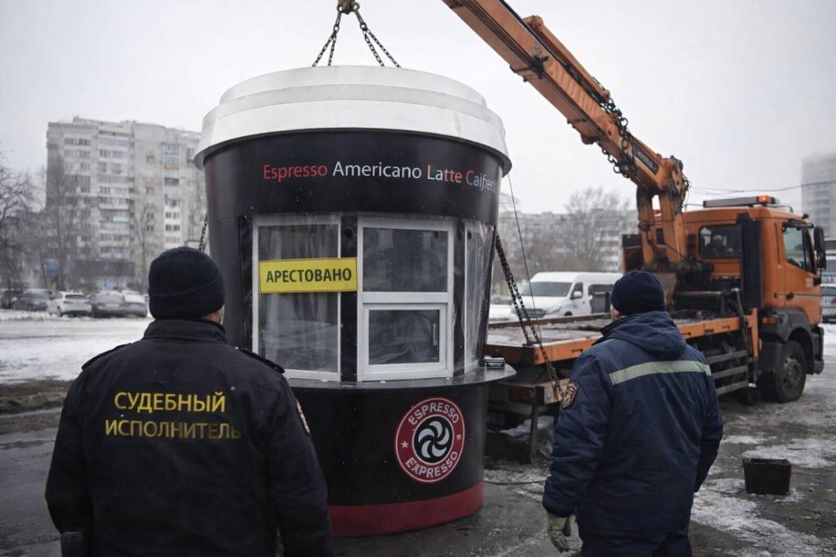 Кофе под арестом: в Гомеле изъяли павильоны-«стаканчики»