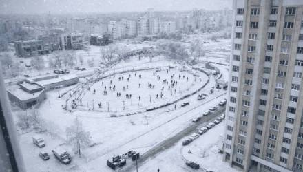 Каток на Речицком проспекте в Гомеле вновь открыт