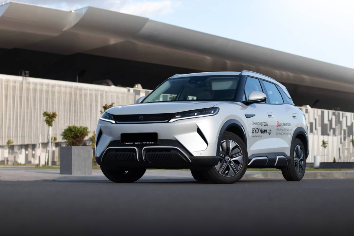 городской кроссовер BYD Yuan Up проезжает до 401 км
