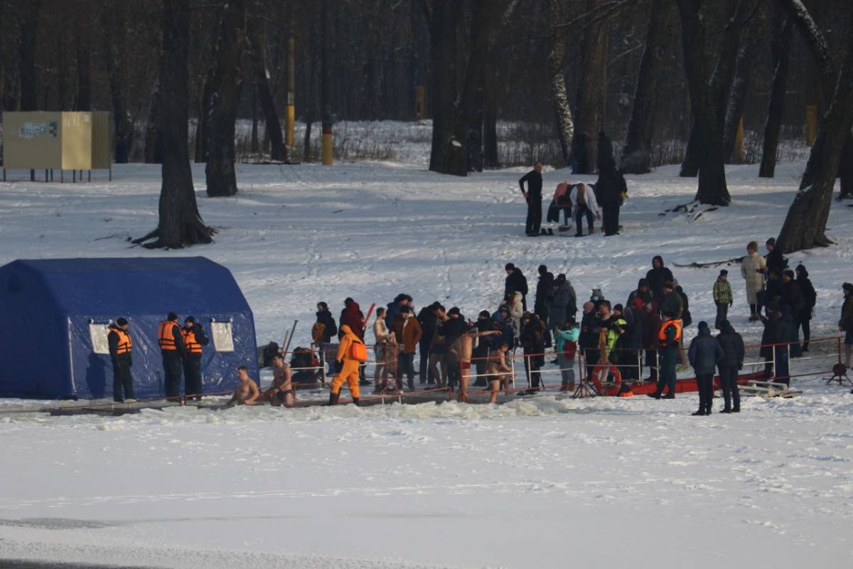 Где в Гомеле можно окунуться на Крещение
