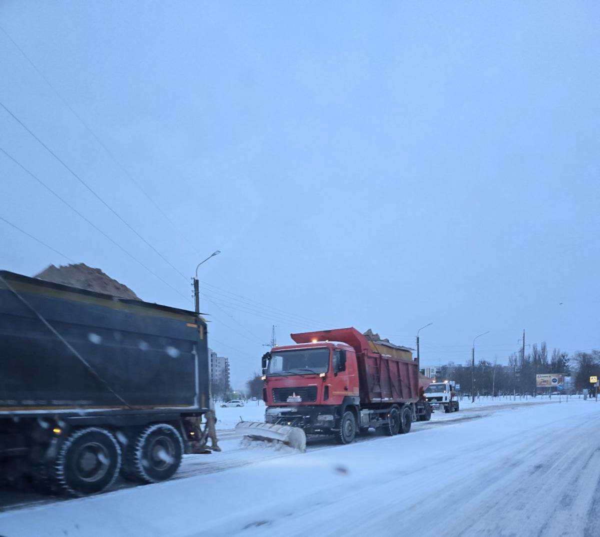 Зима в этом году выдалась снежной