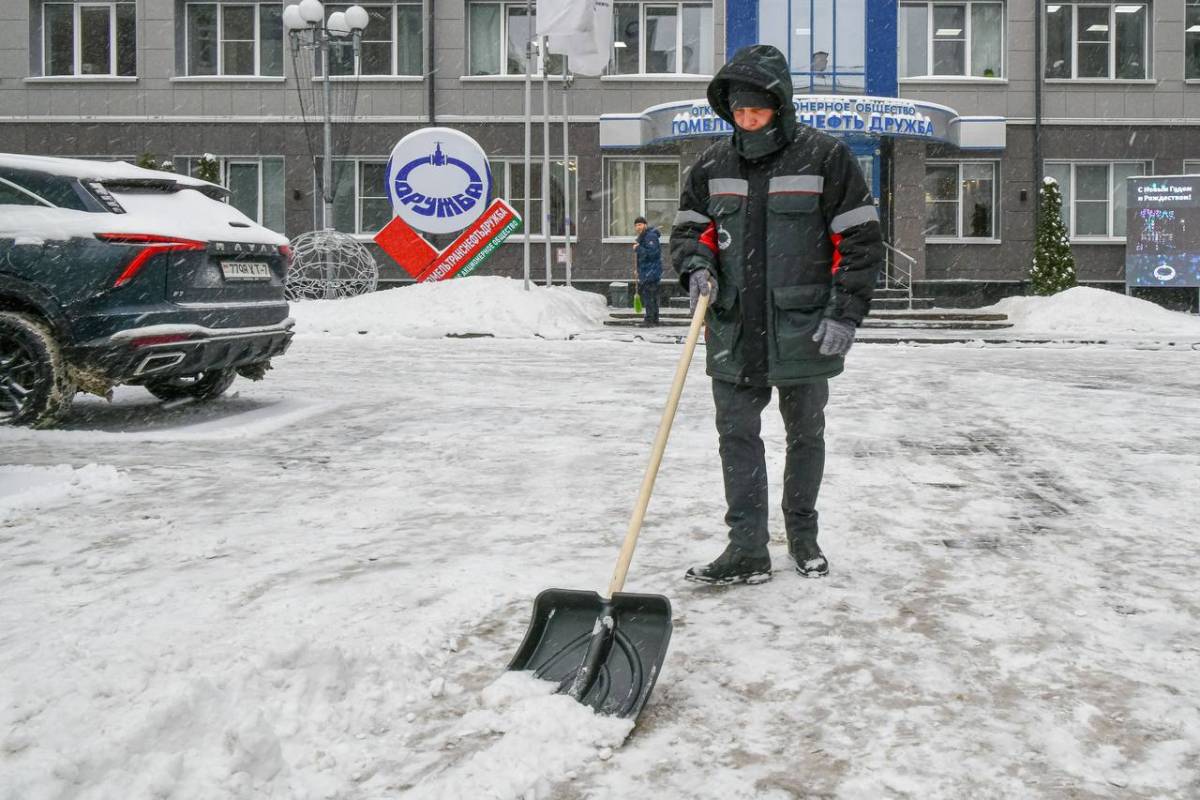 Общий результат уборки снега — безопасность и порядок