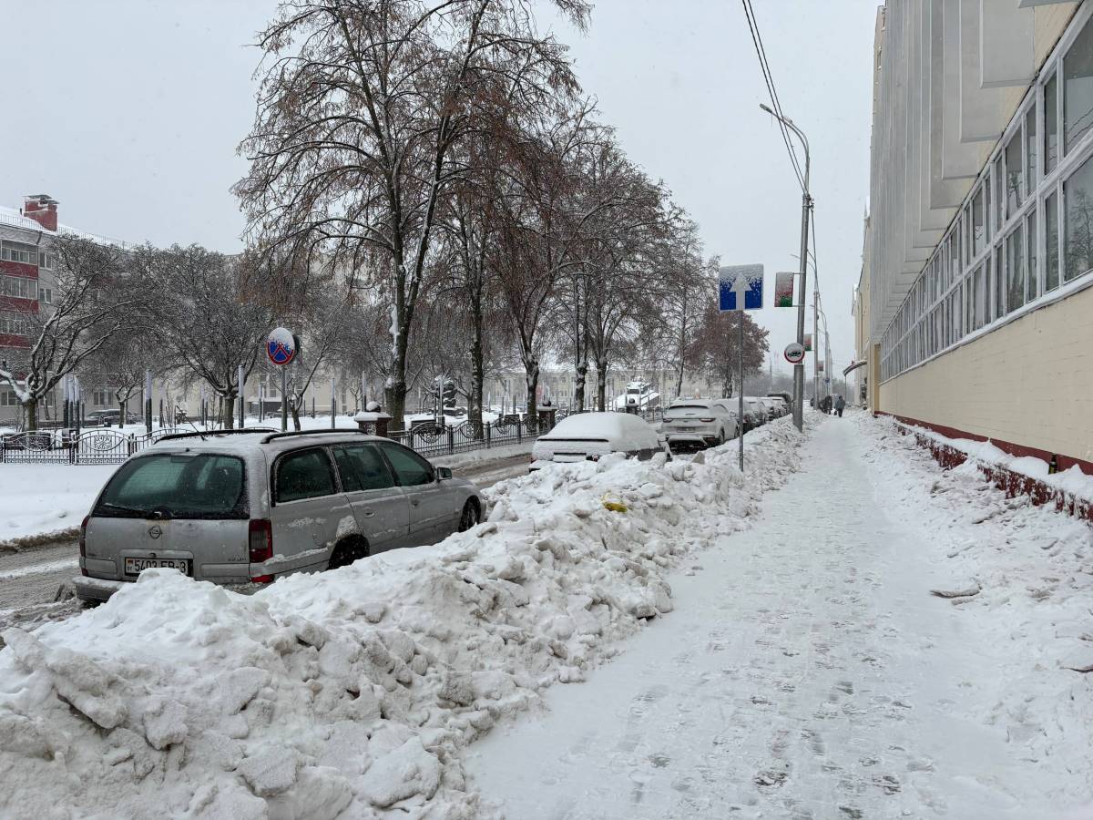 Гомель встречает циклон «Улли»