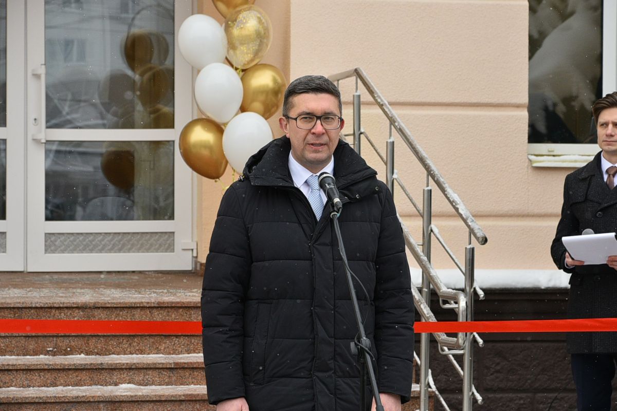 новое здание Гомельской областной нотариальной палаты и нотариального архива